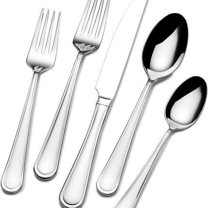Mikasa Virtuoso 20 Piece Stainless Steel Flatware Set