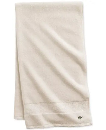 Lacoste Heritage Anti-Microbial Supima Cotton Bath Towel, 30" x 54"
