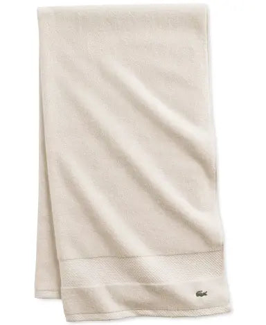 Lacoste Heritage Anti-Microbial Supima Cotton Bath Towel, 30" x 54"