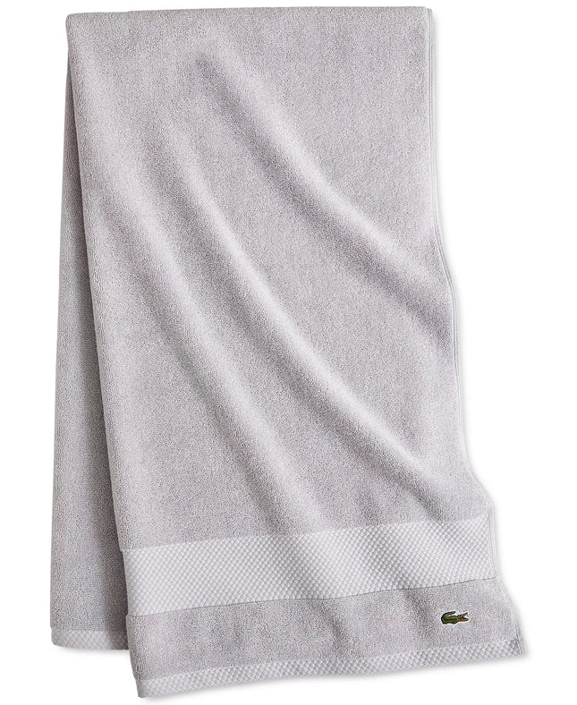 Lacoste Heritage Anti-Microbial Supima Cotton Bath Towel, 30" x 54"