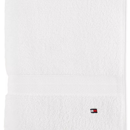 Tommy Hilfiger Modern American Solid Cotton Bath Towel, 30" x 54"