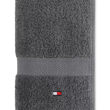 Tommy Hilfiger Modern American Solid Cotton Hand Towel, 16" x 26"
