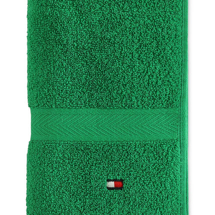 Tommy Hilfiger Modern American Solid Cotton Hand Towel, 16" x 26"