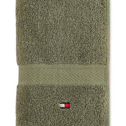 Tommy Hilfiger Modern American Solid Cotton Hand Towel, 16" x 26"