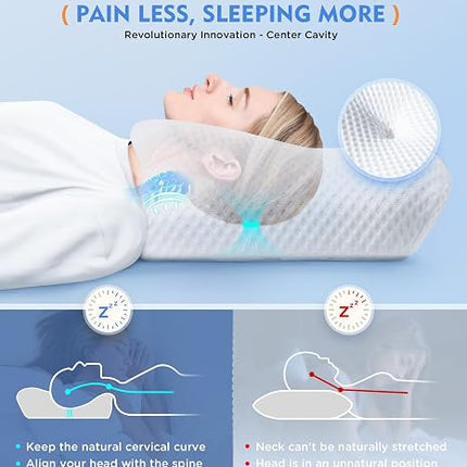 Osteo Cervical Memory Foam Pillow Queen