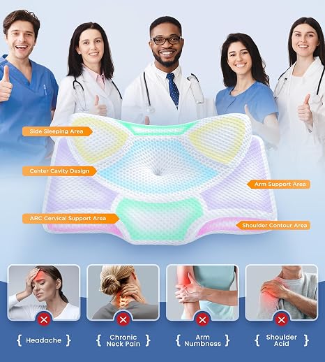 Osteo Cervical Memory Foam Pillow Queen