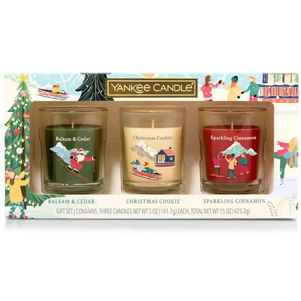 Yankee Candle Christmas 3 Tumbler Gift Set