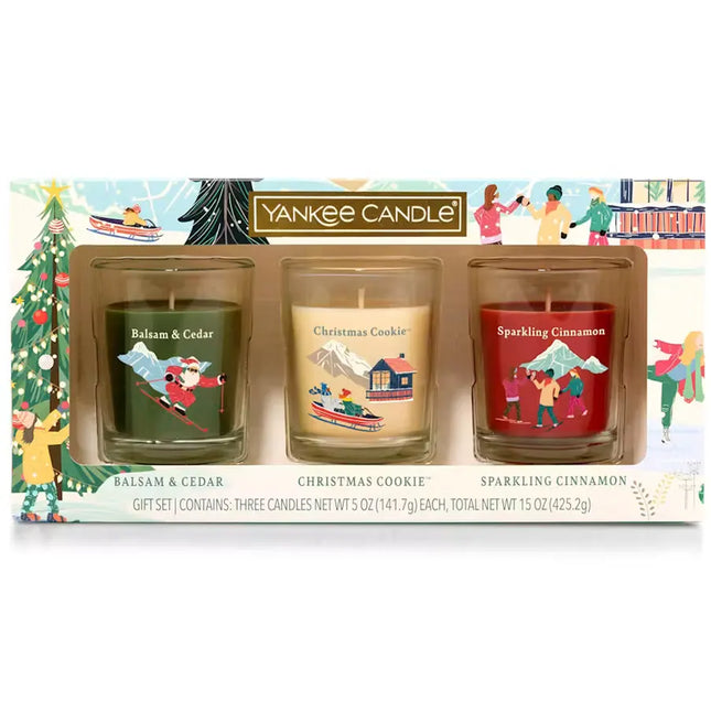 Yankee Candle Christmas 3 Tumbler Gift Set