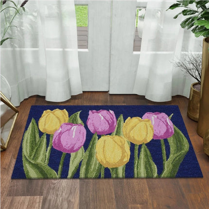 Spring Hooked Accent Rug 22"x38"