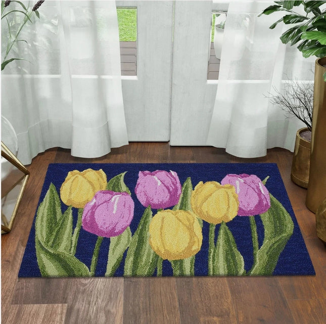 Spring Hooked Accent Rug 22"x38"