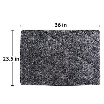 Eurow Trek N' Clean Microfiber Floor Mat 23" x 36"