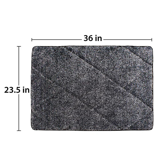 Eurow Trek N' Clean Microfiber Floor Mat 23" x 36"