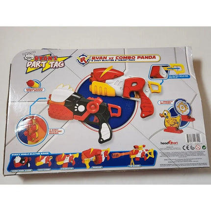 Ryan’s Dart Tag Blaster & Target Pack – Ryan vs Combo Panda 16 Darts
