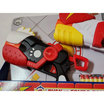 Ryan’s Dart Tag Blaster & Target Pack – Ryan vs Combo Panda 16 Darts