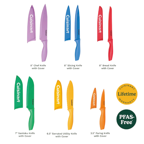Cuisinart Advantage 12-Pc Knife Set Multicolor