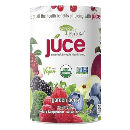 Terra Kai USDA Organic Juce Super Fruit & Veggie Powder, 12.2 Ounces