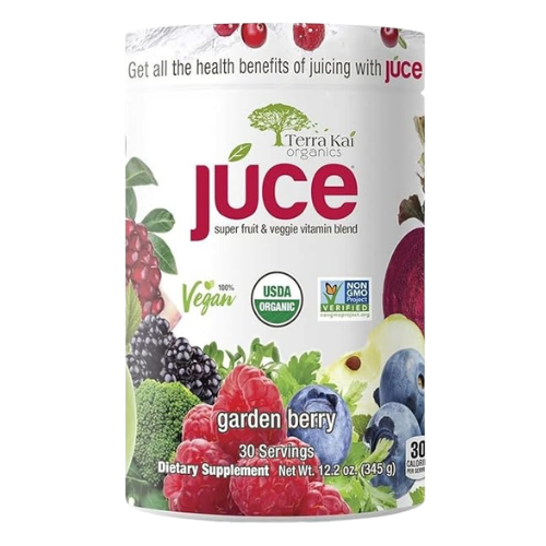 Terra Kai USDA Organic Juce Super Fruit & Veggie Powder, 12.2 Ounces